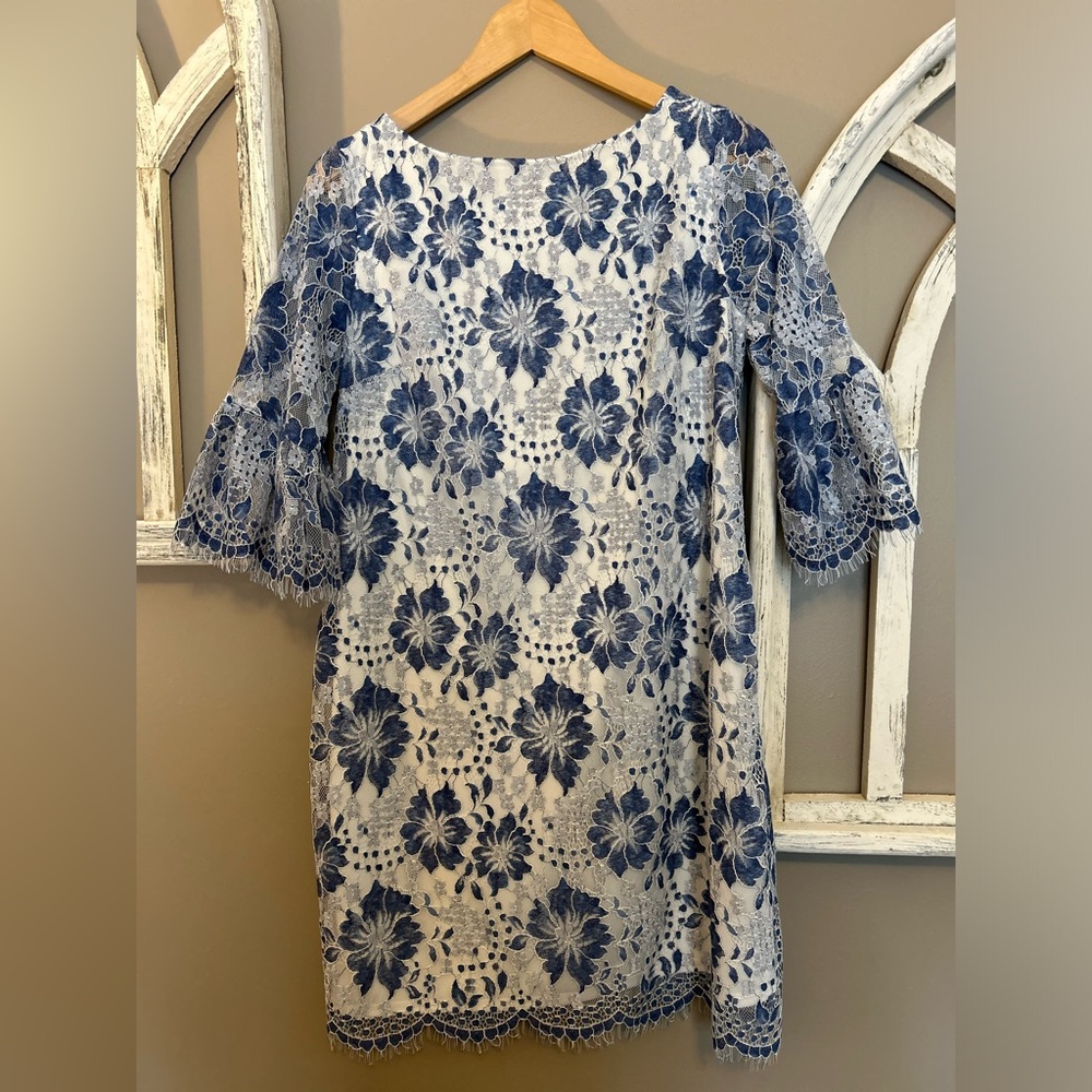 Lace Shirt Dress